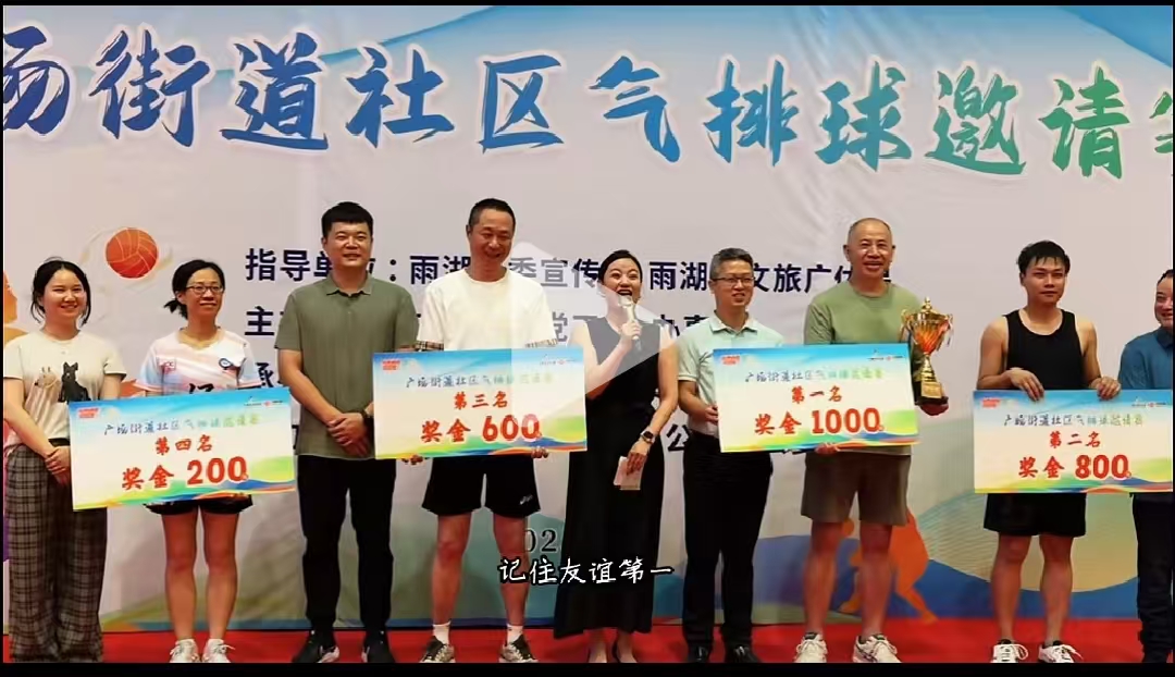 B体育在线注册_B体育（中国）
溢香园酒店气排球队蝉联广场街道社区比赛冠军